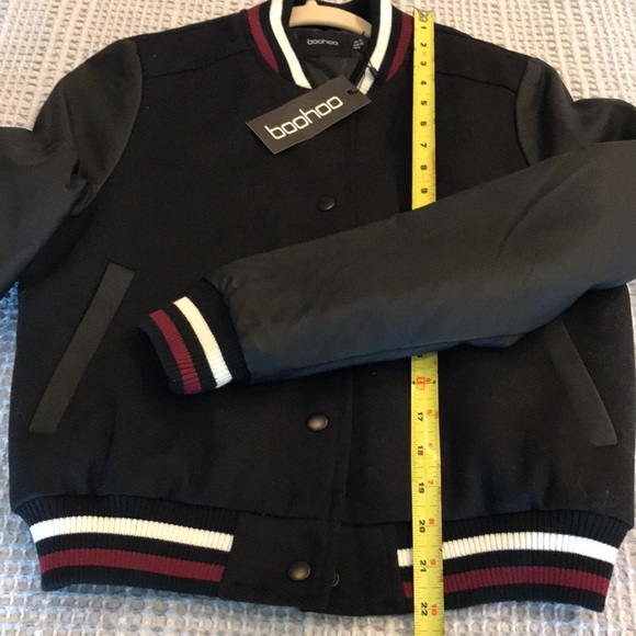boohoo varsity style jacket - Picture 13 of 16